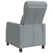 Relaxfauteuil Lichtgrijs Stof