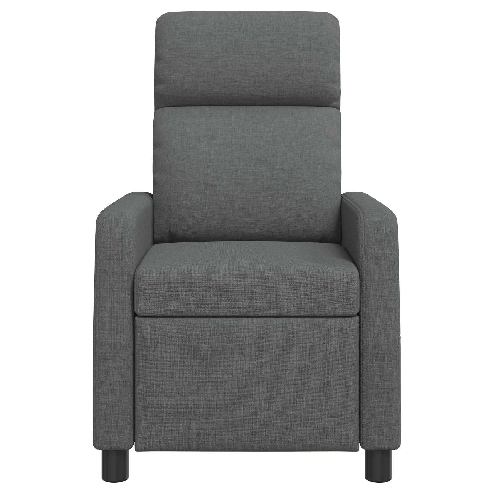 Relaxfauteuil Donkergrijs Stof