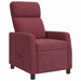 Relaxfauteuil Wijnrood Stof