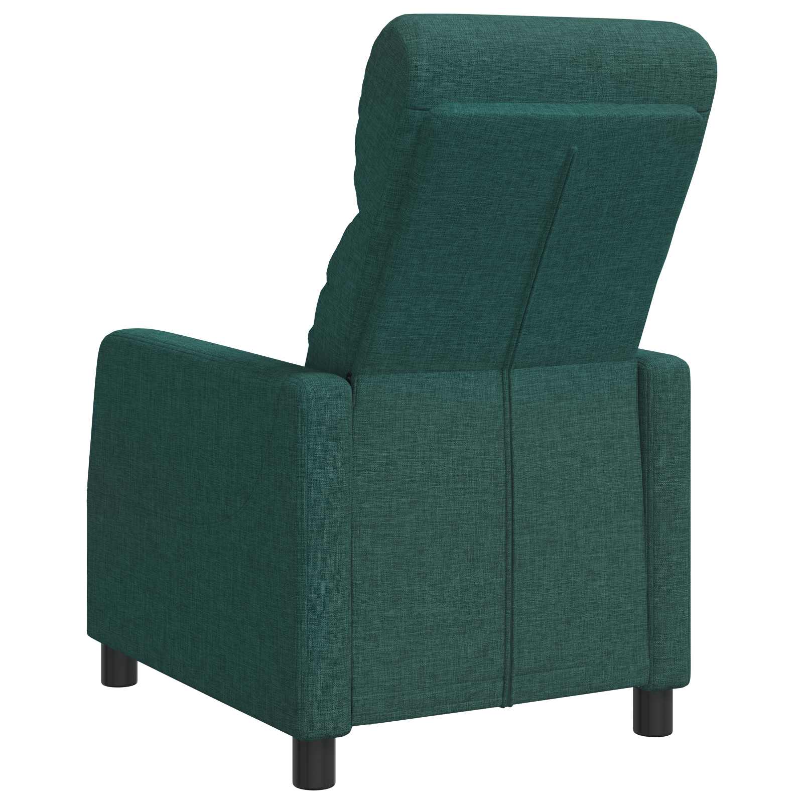 Relaxfauteuil Donkergroen Stof