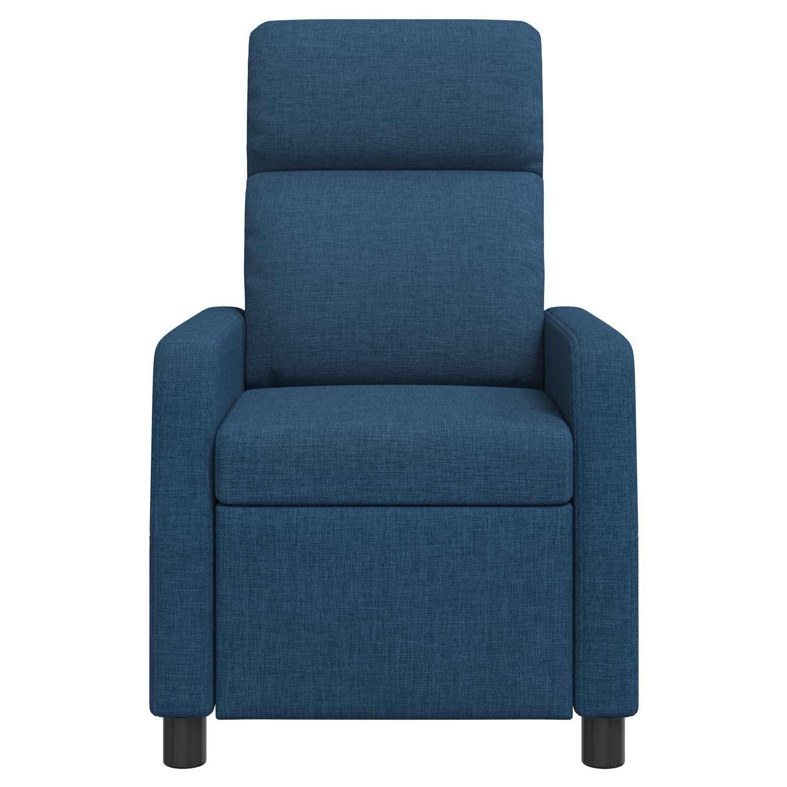Relaxfauteuil Blauw Stof