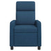 Relaxfauteuil Blauw Stof