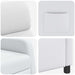 Relaxfauteuil Wit Stof