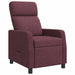 Relaxfauteuil Paars Stof