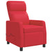 Massage Recliner Rood Kunstleer