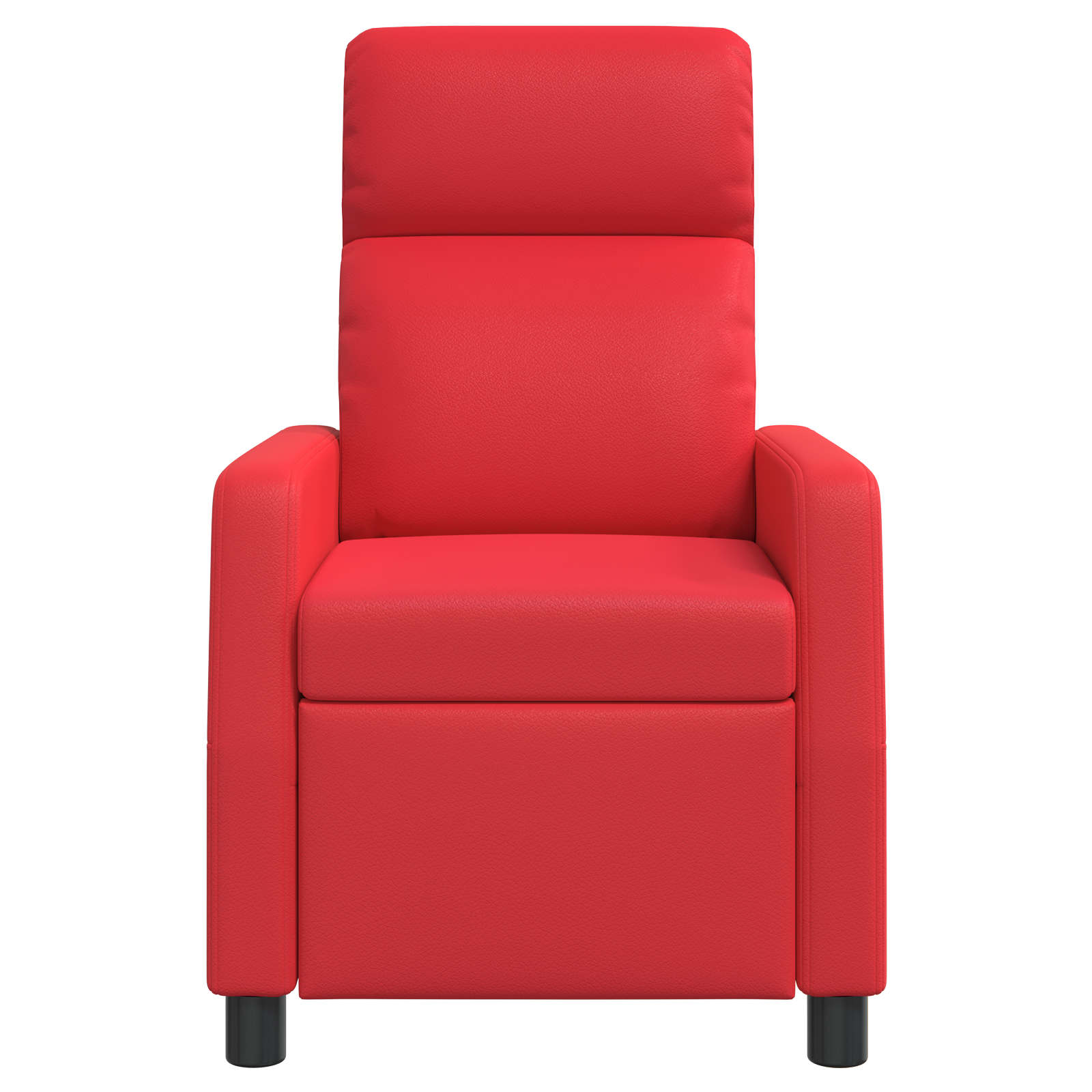 Massage Recliner Rood Kunstleer