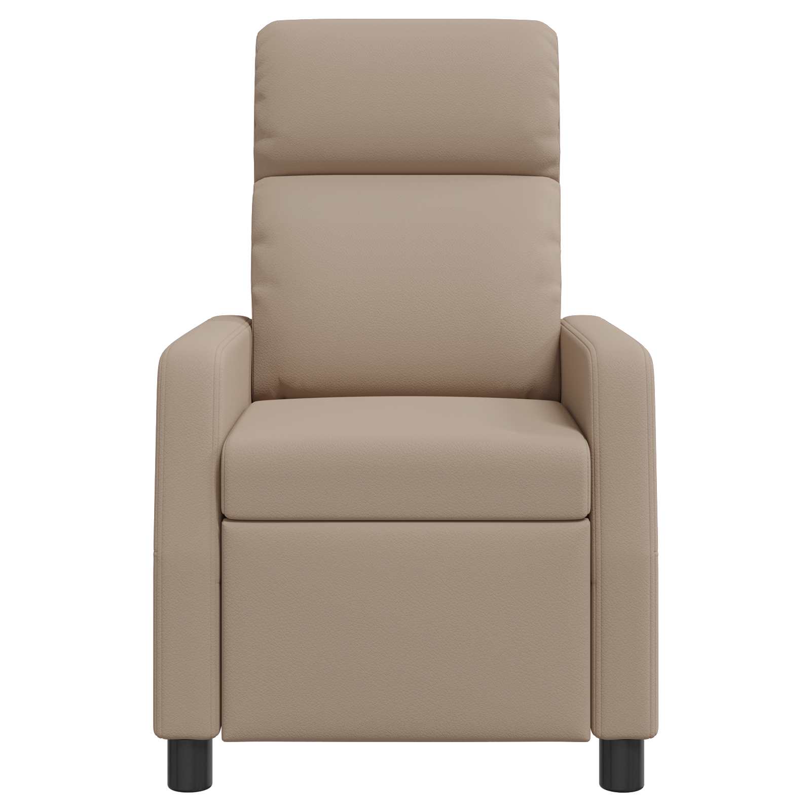 Massage Recliner Cappuccino Kunstleer