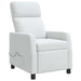 Massage Recliner Wit Stof