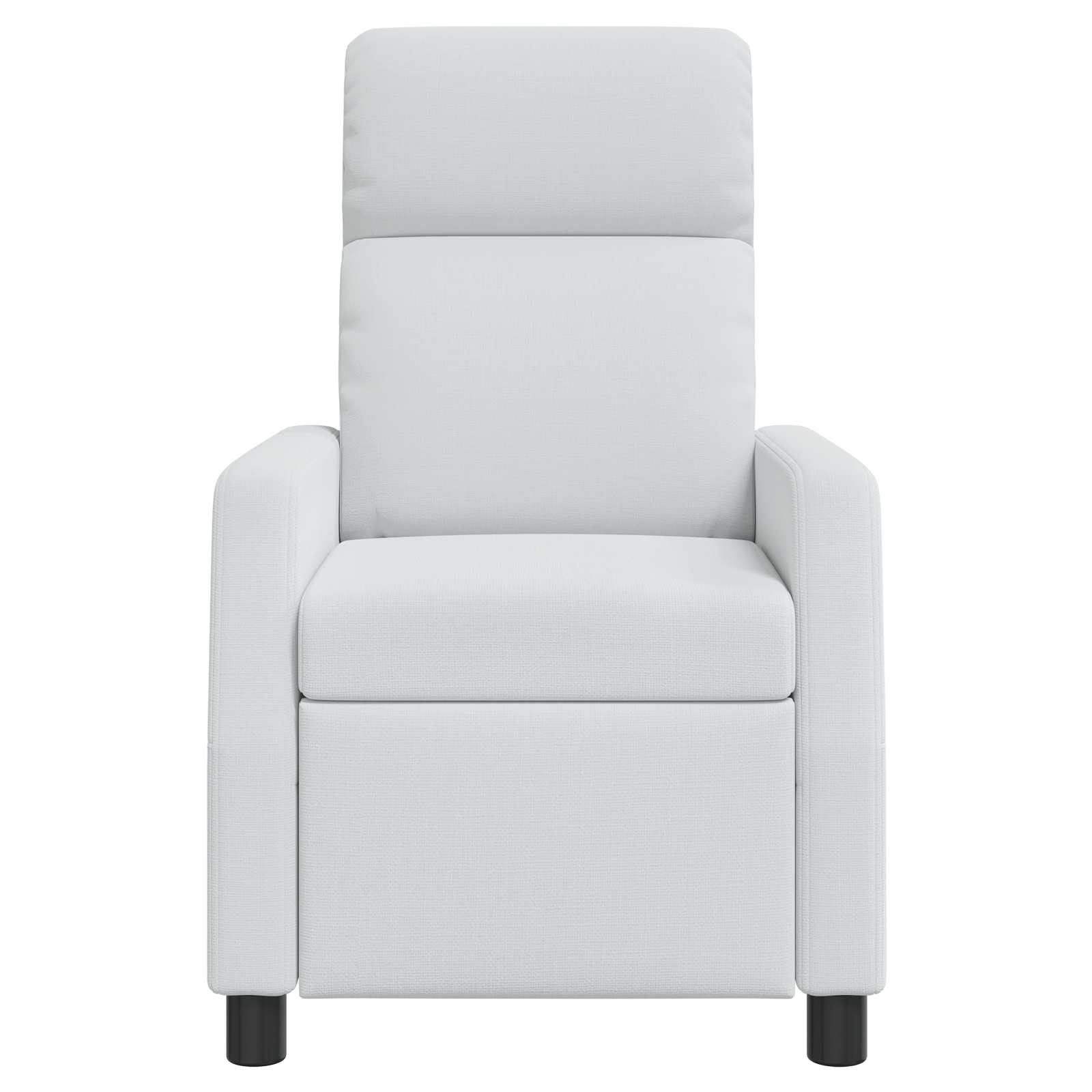 Massage Recliner Wit Stof