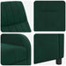 Relaxfauteuil Donkergroen fluweel