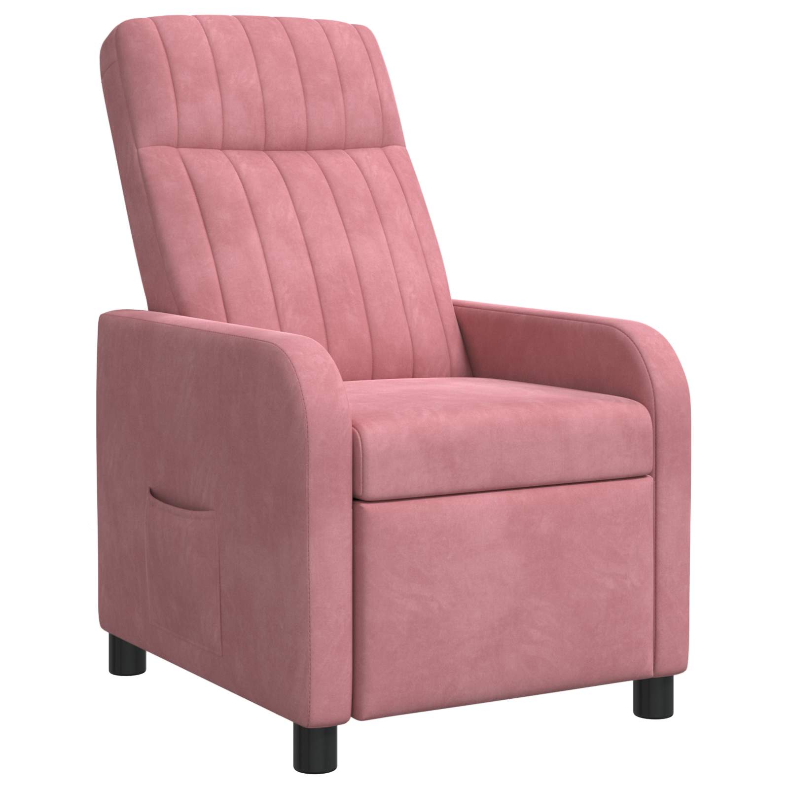 Relaxfauteuil Roze fluweel