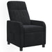 Relaxfauteuil Zwart fluweel