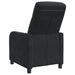 Relaxfauteuil Zwart fluweel