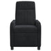 Relaxfauteuil Zwart fluweel