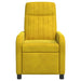 Relaxfauteuil Geel fluweel