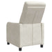 Relaxfauteuil Crèmekleurig fluweel