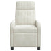 Relaxfauteuil Crèmekleurig fluweel