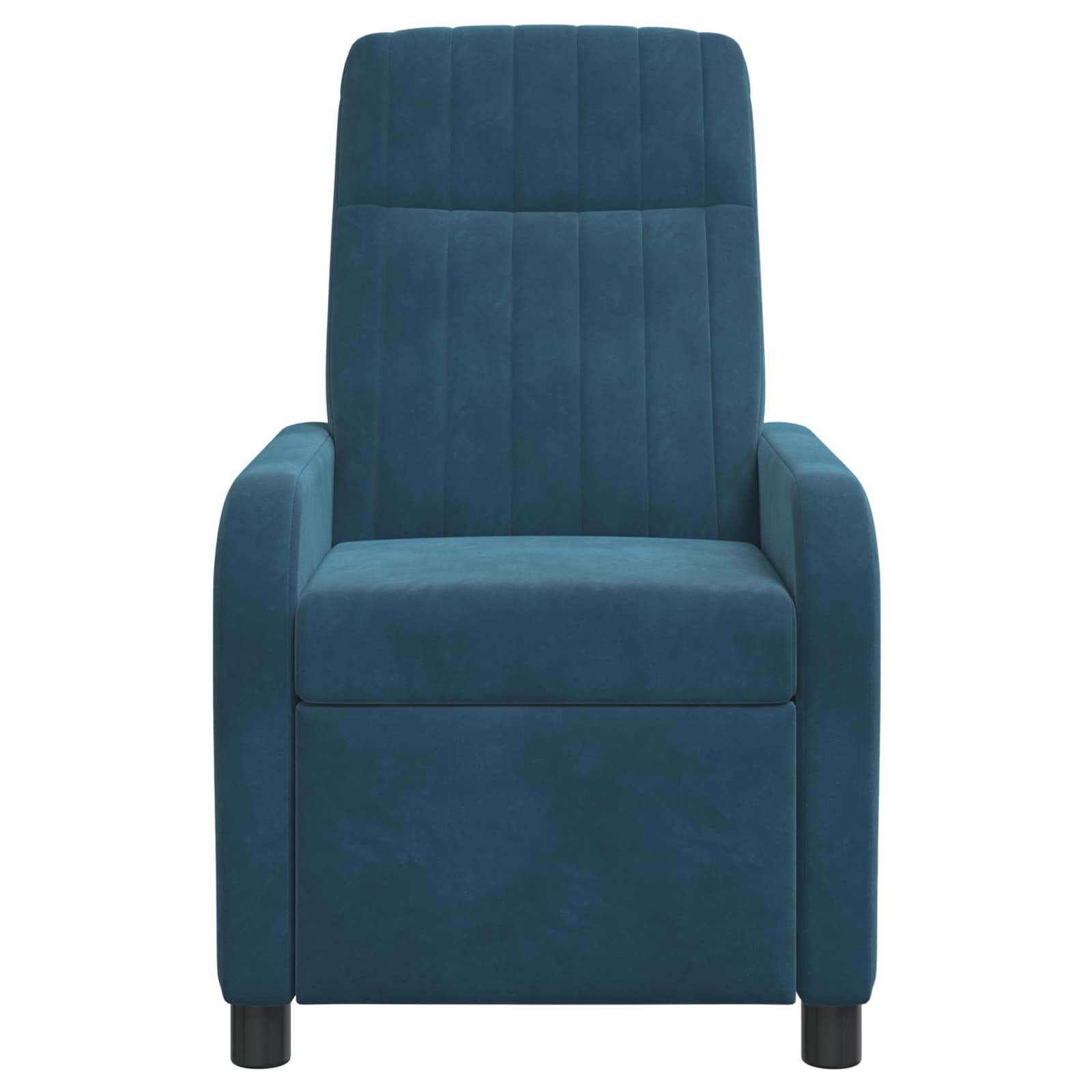 Relaxfauteuil Blauw fluweel