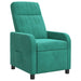 Relaxfauteuil Turquoise fluweel
