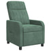 Relaxfauteuil Zeegroen fluweel