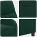 Massage Recliner Donkergroen fluweel
