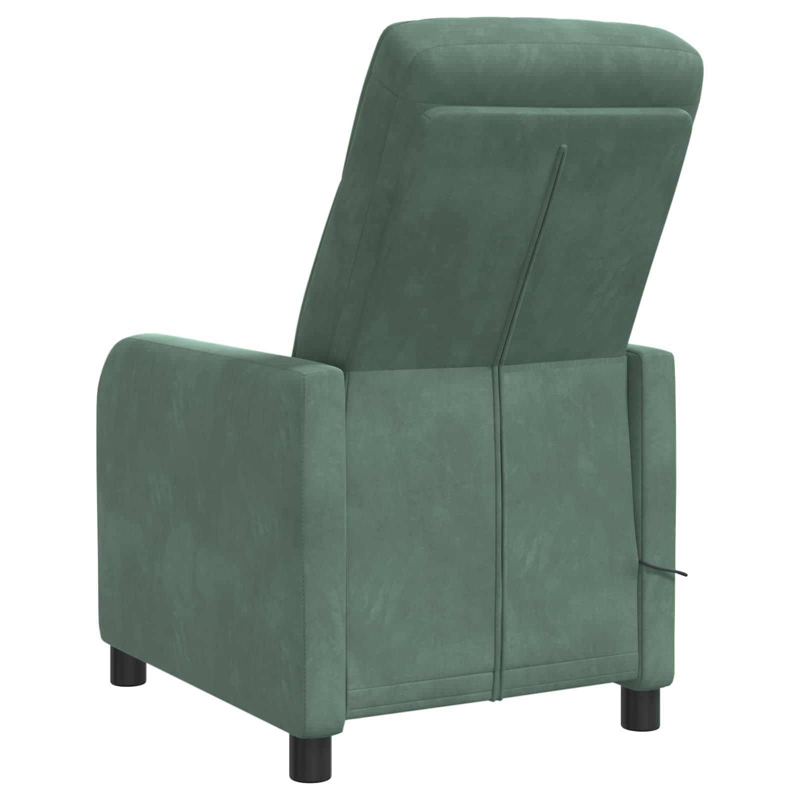Massage Recliner Zeegroen fluweel