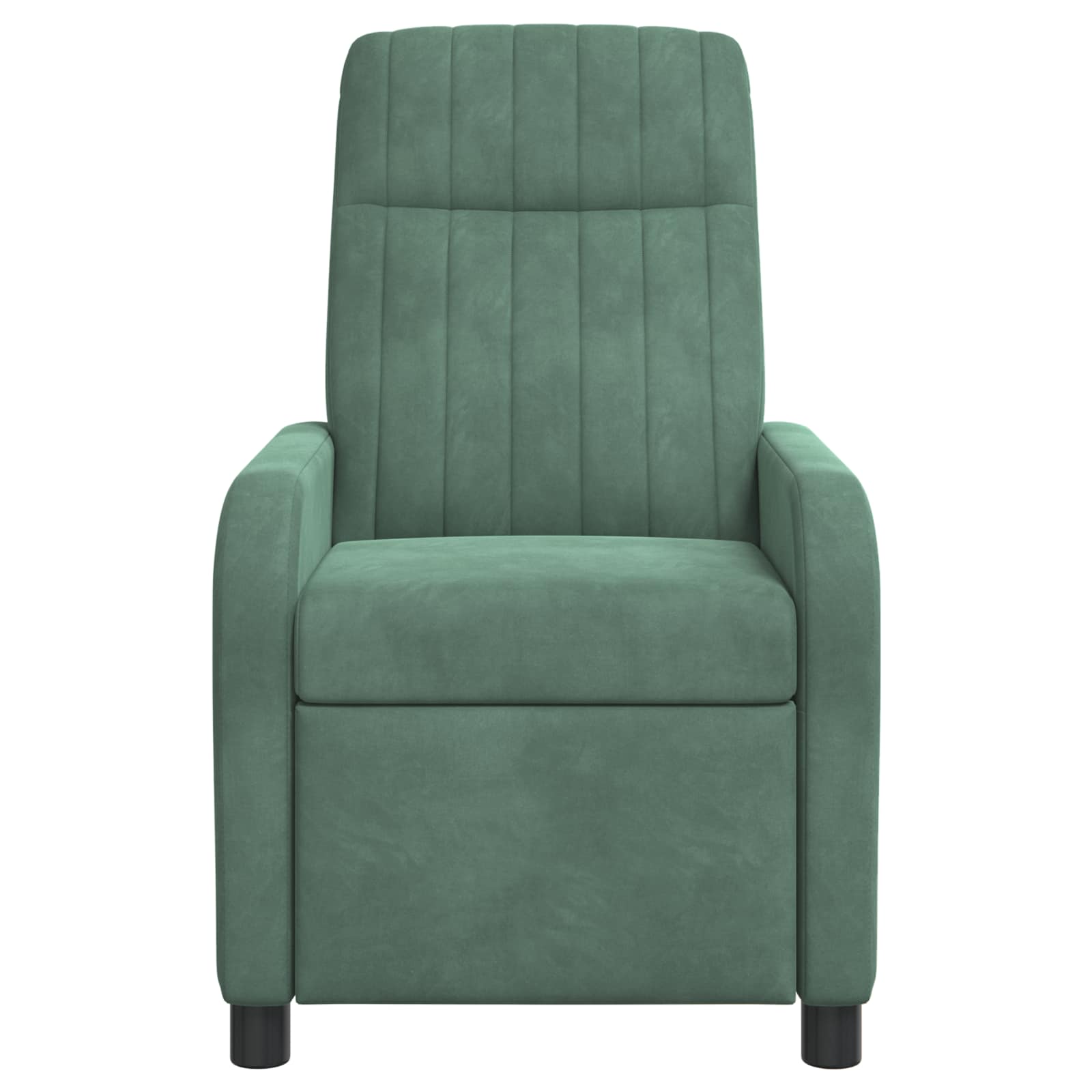 Massage Recliner Zeegroen fluweel
