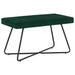 Bank Donkergroen 80 x 40 x 45 cm fluweel