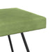 Bank Lichtgroen 80 x 40 x 45 cm fluweel