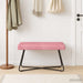 Bank Roze 80 x 40 x 45 cm fluweel