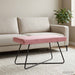 Bank Roze 80 x 40 x 45 cm fluweel