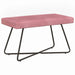 Bank Roze 80 x 40 x 45 cm fluweel