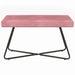 Bank Roze 80 x 40 x 45 cm fluweel