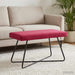 Bank Wijnrood 80 x 40 x 45 cm fluweel