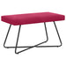 Bank Wijnrood 80 x 40 x 45 cm fluweel
