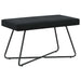 Bank Zwart 80 x 40 x 45 cm fluweel