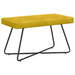 Bank Geel 80 x 40 x 45 cm fluweel