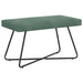 Bank Zeegroen 80 x 40 x 45 cm fluweel