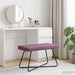 Bank Paars 80 x 40 x 45 cm fluweel