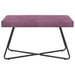 Bank Paars 80 x 40 x 45 cm fluweel