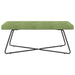 Bank Lichtgroen 110 x 40 x 45 cm fluweel