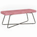 Bank Roze 110 x 40 x 45 cm fluweel