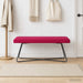 Bank Wijnrood 110 x 40 x 45 cm fluweel