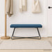 Bank Blauw 110 x 40 x 45 cm fluweel