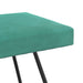 Bank Turquoise 110 x 40 x 45 cm fluweel
