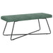 Bank Zeegroen 110 x 40 x 45 cm fluweel