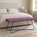 Bank Paars 110 x 40 x 45 cm fluweel
