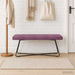 Bank Paars 110 x 40 x 45 cm fluweel