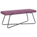 Bank Paars 110 x 40 x 45 cm fluweel
