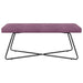 Bank Paars 110 x 40 x 45 cm fluweel